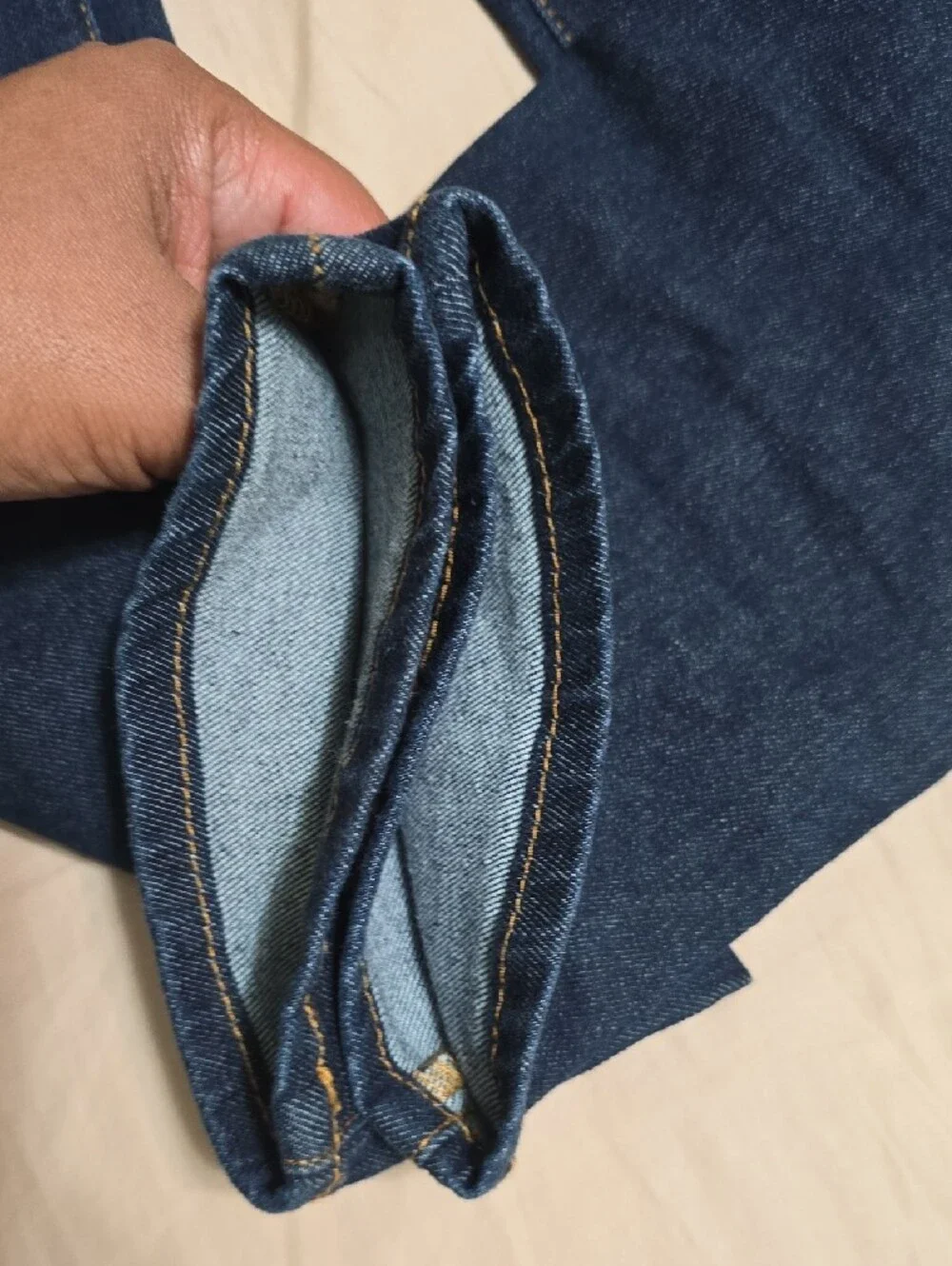 GAP Dark Blue Kids' Stretch Straight-Leg Jeans